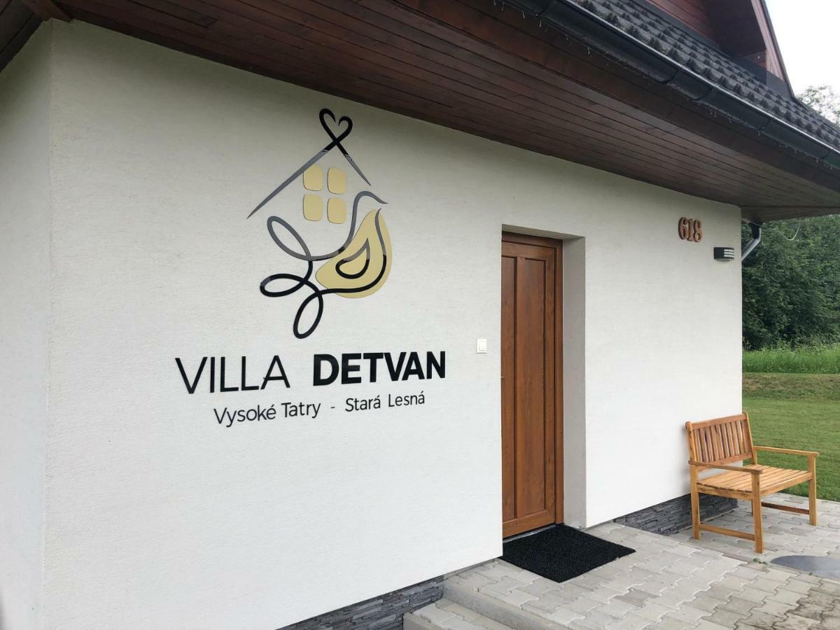 Villa Detvan Stara Lesna Exterior foto